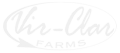Vin-Clo Farms logo in white, featuring cursive text inside an oval shape.